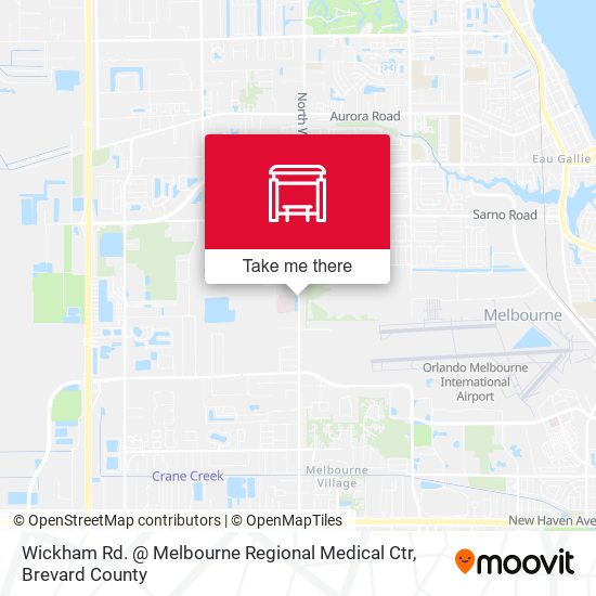 Mapa de Wickham Rd. @ Melbourne Regional Medical Ctr