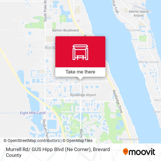 Mapa de Murrell Rd/ GUS Hipp Blvd (Ne Corner)