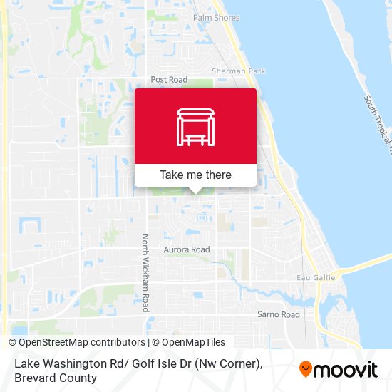 Mapa de Lake Washington Rd/ Golf Isle Dr (Nw Corner)