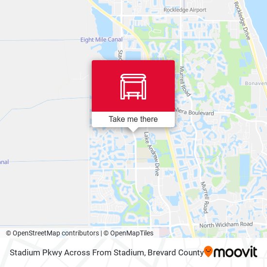 Mapa de Stadium Pkwy Across From Stadium