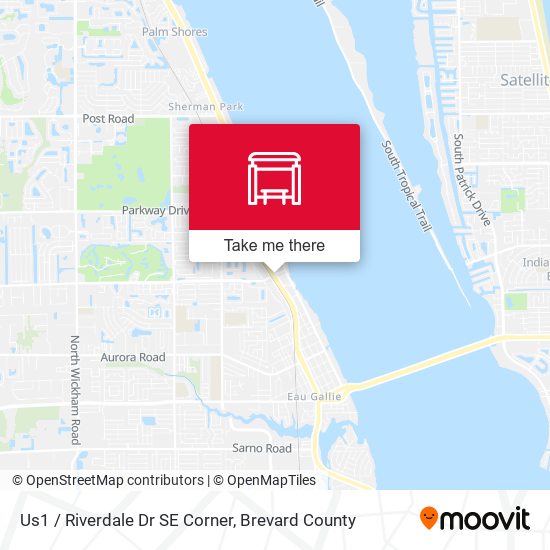 Mapa de Us1 / Riverdale Dr SE Corner