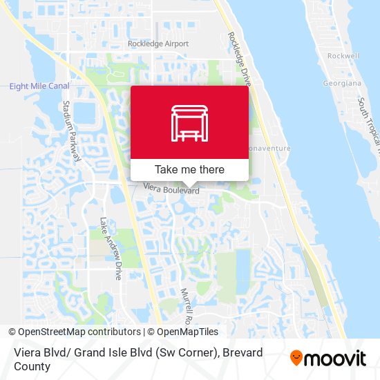 Viera Blvd/ Grand Isle Blvd (Sw Corner) map