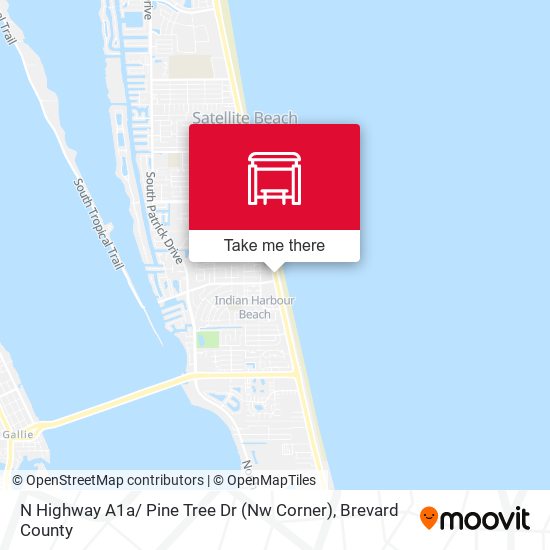 Mapa de N Highway A1a/ Pine Tree Dr (Nw Corner)