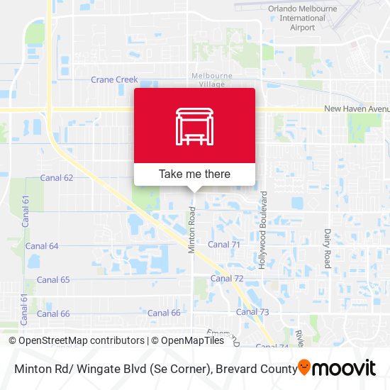 Mapa de Minton Rd/ Wingate Blvd (Se Corner)