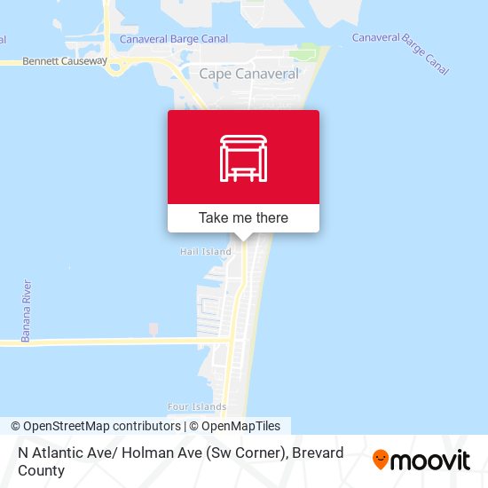 N Atlantic Ave/ Holman Ave (Sw Corner) map