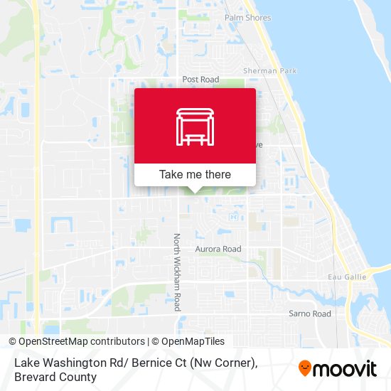 Mapa de Lake Washington Rd/ Bernice Ct (Nw Corner)