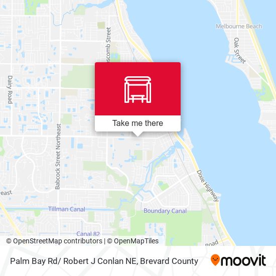 Mapa de Palm Bay Rd/ Robert J Conlan NE