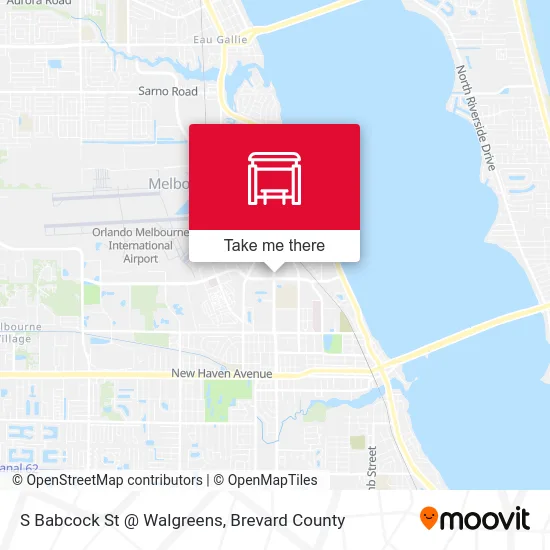 S Babcock St @ Walgreens map