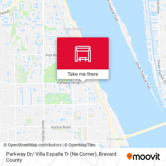 Parkway Dr/ Villa España Tr (Ne Corner) map