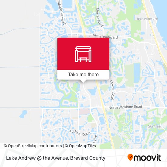 Lake Andrew @ the Avenue map