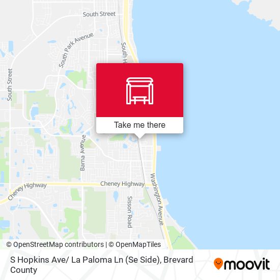 Mapa de S Hopkins Ave/ La Paloma Ln (Se Side)