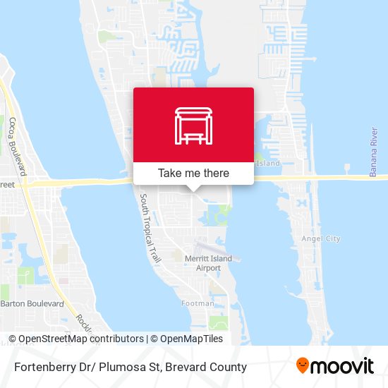 Fortenberry Dr/ Plumosa St map