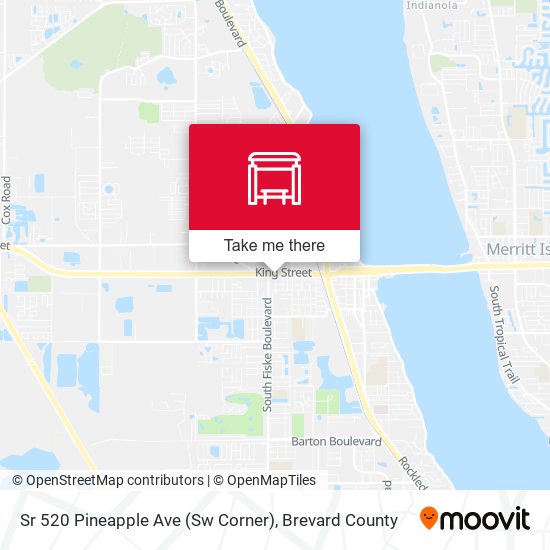 Sr 520 Pineapple Ave (Sw Corner) map