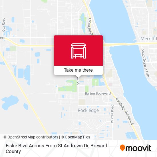 Fiske Blvd Across From St Andrews Dr map