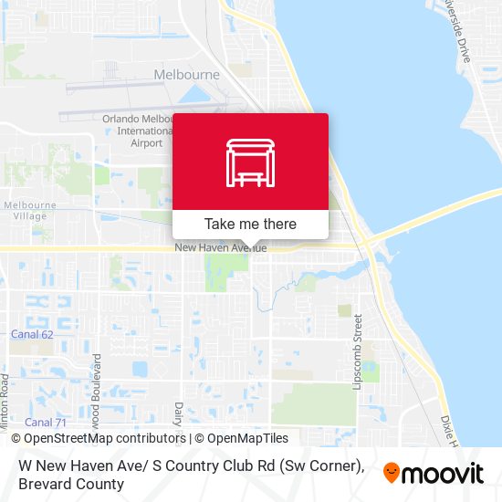 Mapa de W New Haven Ave/ S Country Club Rd (Sw Corner)