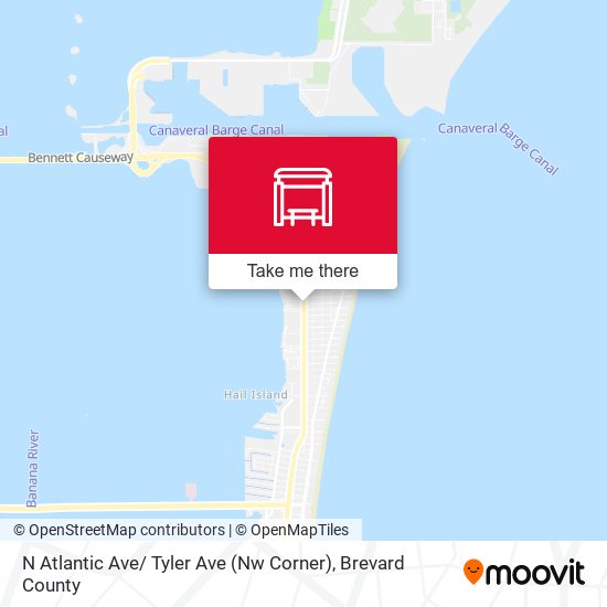 N Atlantic Ave/ Tyler Ave (Nw Corner) map