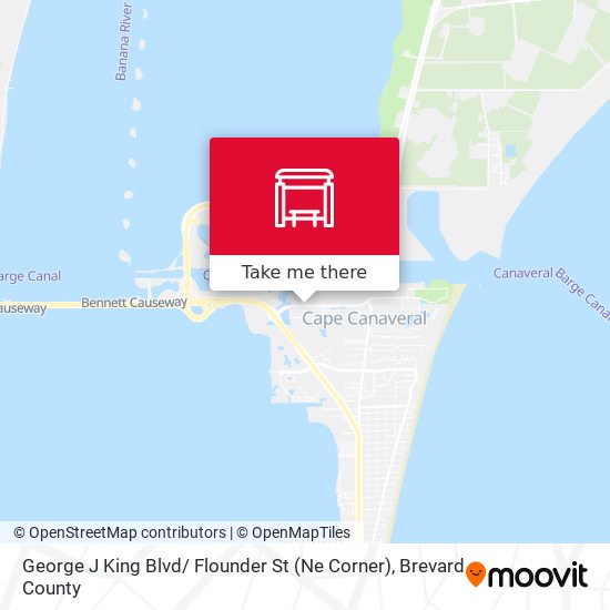 George J King Blvd/ Flounder St (Ne Corner) map