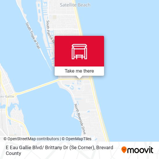 E Eau Gallie Blvd/ Brittany Dr (Se Corner) map