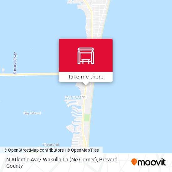 N Atlantic Ave/ Wakulla Ln (Ne Corner) map
