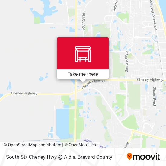 South St/ Cheney Hwy @ Aldis map