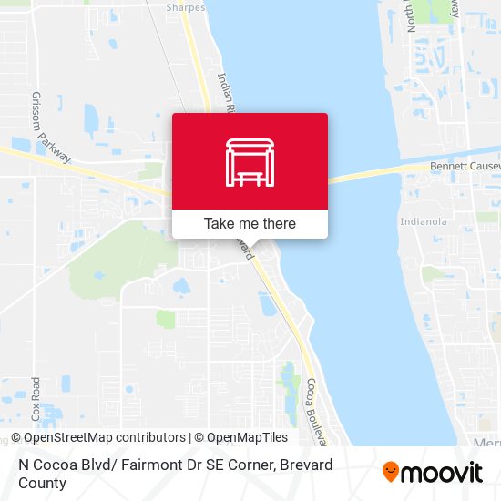 N Cocoa Blvd/ Fairmont Dr SE Corner map