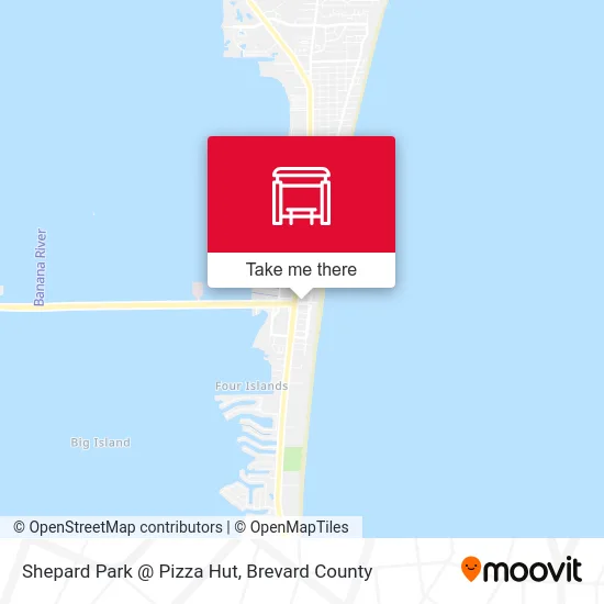 Shepard Park @ Pizza Hut map
