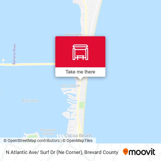 N Atlantic Ave/ Surf Dr (Ne Corner) map