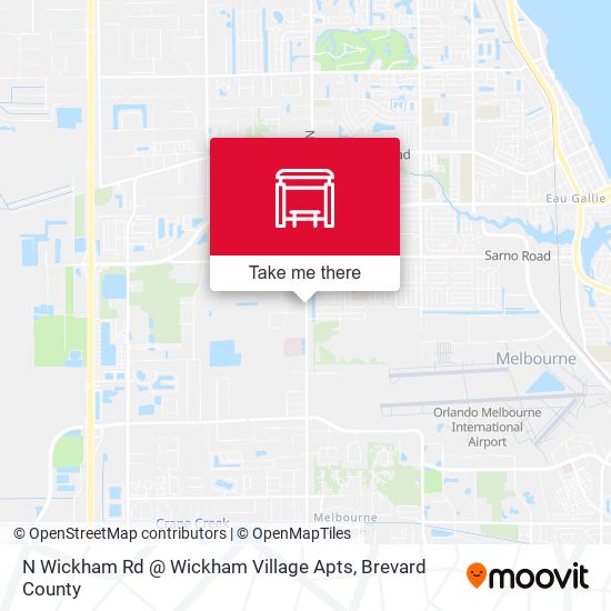 N Wickham Rd @ Wickham Village Apts map