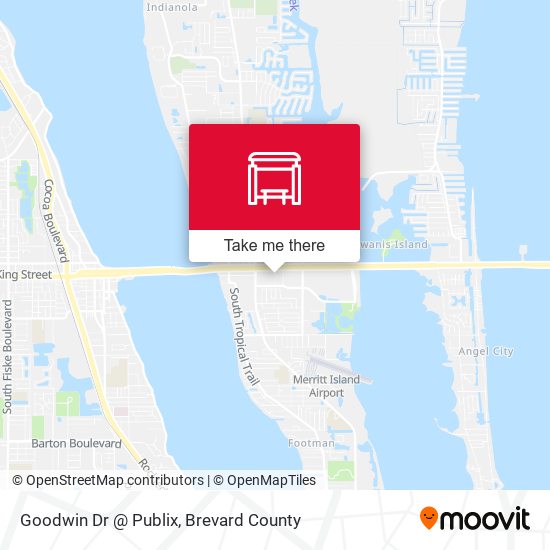 Goodwin Dr @ Publix map