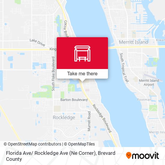 Mapa de Florida Ave/ Rockledge Ave (Ne Corner)