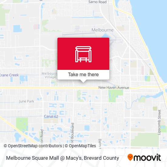 Mapa de Melbourne Square Mall @ Macy's