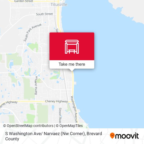 Mapa de S Washington Ave/ Narvaez (Nw Corner)