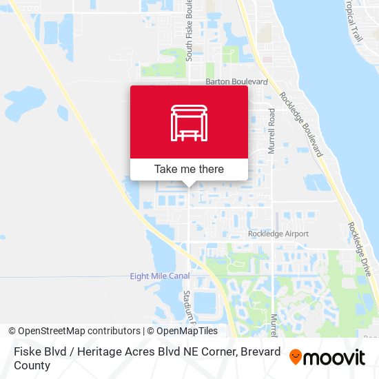 Mapa de Fiske Blvd / Heritage Acres Blvd NE Corner