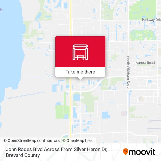 Mapa de John Rodes Blvd Across From Silver Heron Dr