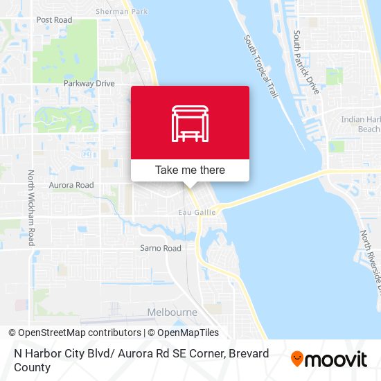 N Harbor City Blvd/ Aurora Rd SE Corner map