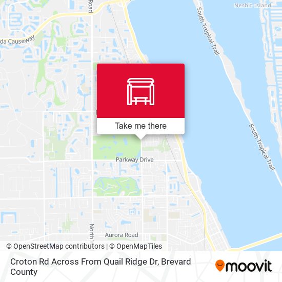 Croton Rd Across From Quail Ridge Dr map