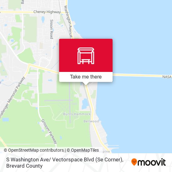 Mapa de S Washington Ave/ Vectorspace Blvd (Se Corner)