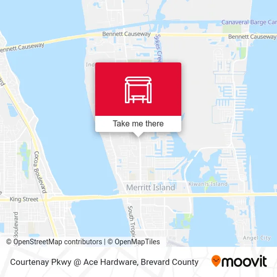 Courtenay Pkwy @ Ace Hardware map