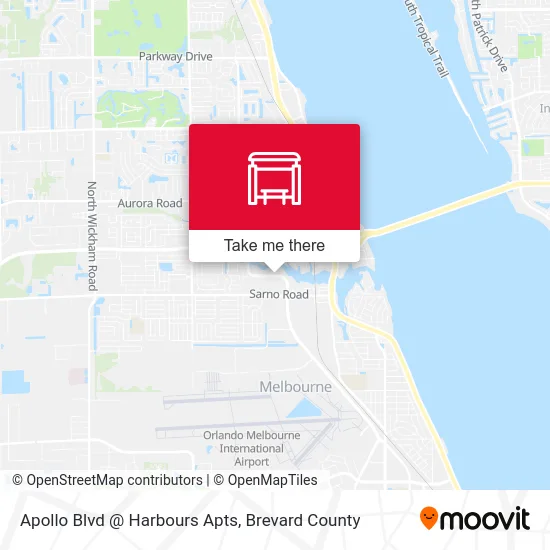 Apollo Blvd @ Harbours Apts map