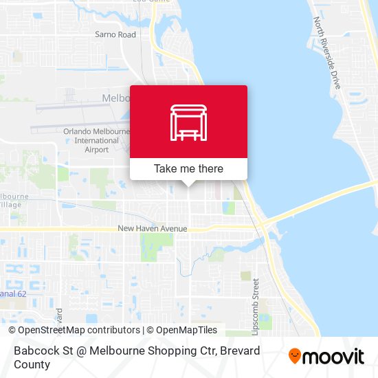 Mapa de Babcock St @ Melbourne Shopping Ctr
