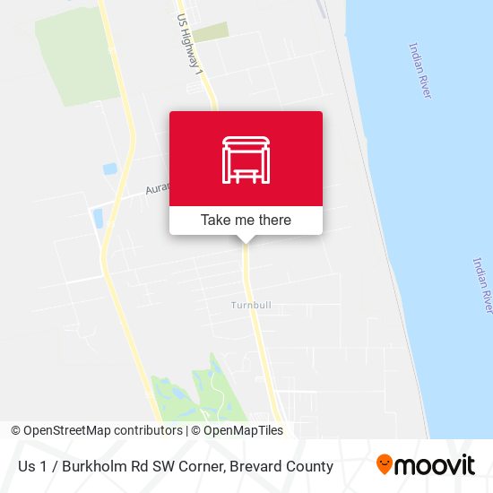 Us 1 / Burkholm Rd SW Corner map