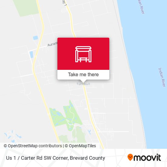 Us 1 / Carter Rd SW Corner map