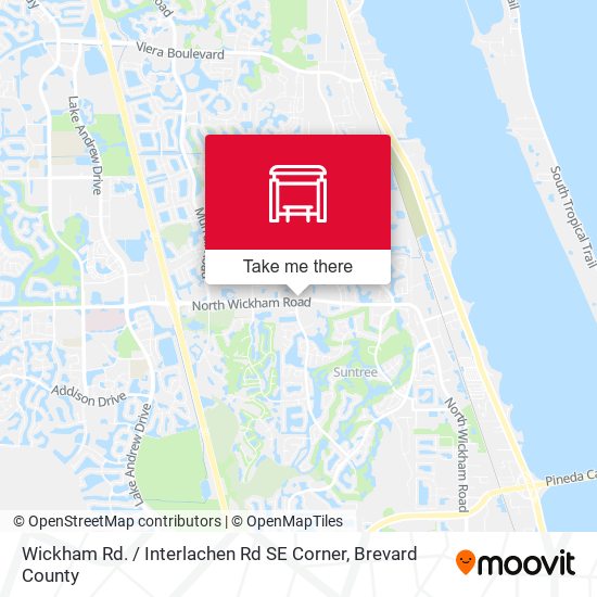 Wickham Rd. / Interlachen Rd SE Corner map