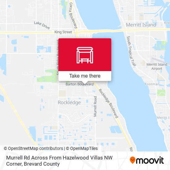 Murrell Rd Across From Hazelwood Villas NW Corner map