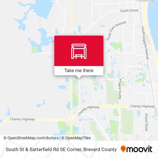South St & Satterfield Rd SE Corner map
