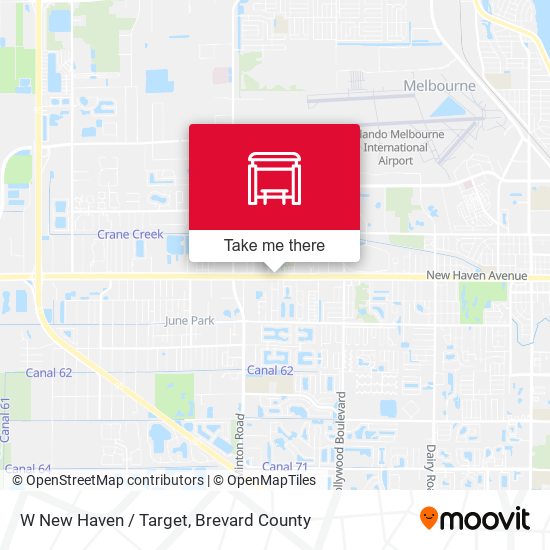 W New Haven / Target map