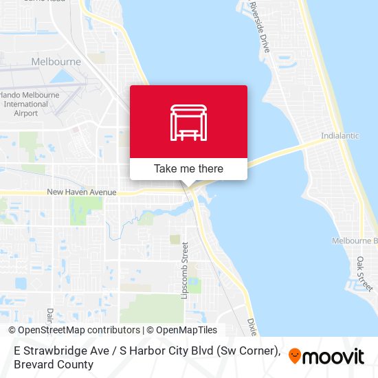 E Strawbridge Ave / S Harbor City Blvd (Sw Corner) map