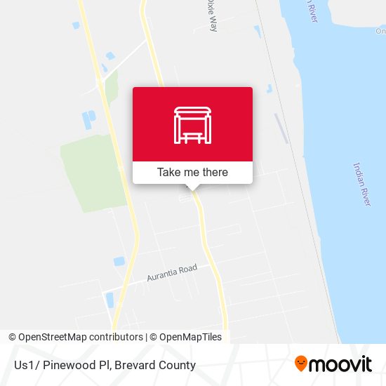 Us1/ Pinewood Pl map