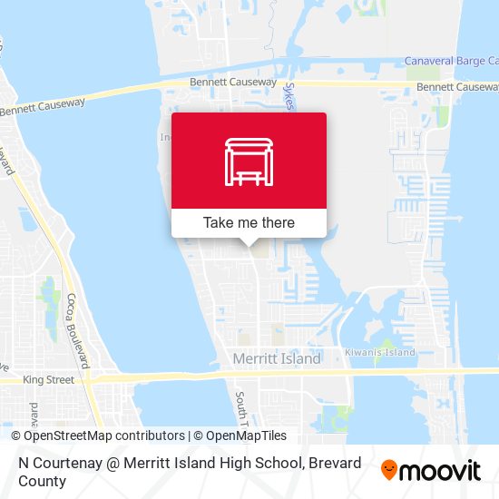 N Courtenay @ Merritt Island High School map