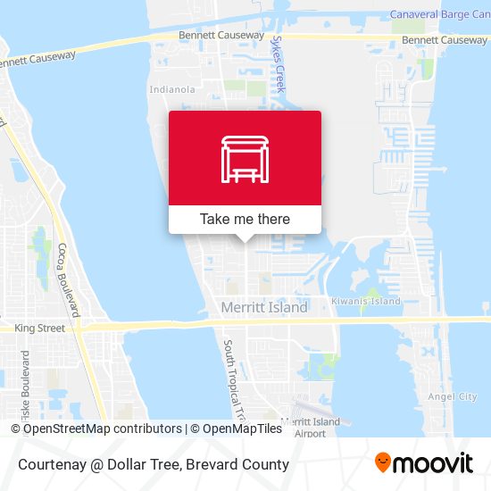 Mapa de Courtenay @ Dollar Tree